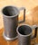 Late 20th Century French Graduated Pewter Measures With Handles, Set of 7 For Sale - Image 9 of 11