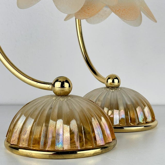 Vintage Italian Night Table Lamp, 1970s, Set of 2 For Sale - Image 11 of 15