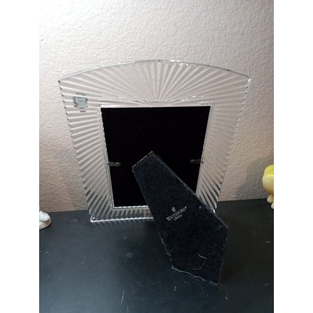 American Exquisite Waterford Crystal Millennium Photo Frame For Sale - Image 3 of 6