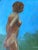 Vintage Impressionist Oil Painting of Nude Woman For Sale - Image 4 of 6
