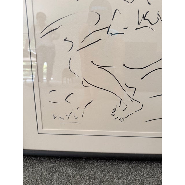 Early 20th Century Pair of Lithographs by Marcel Vertes For Sale - Image 5 of 7