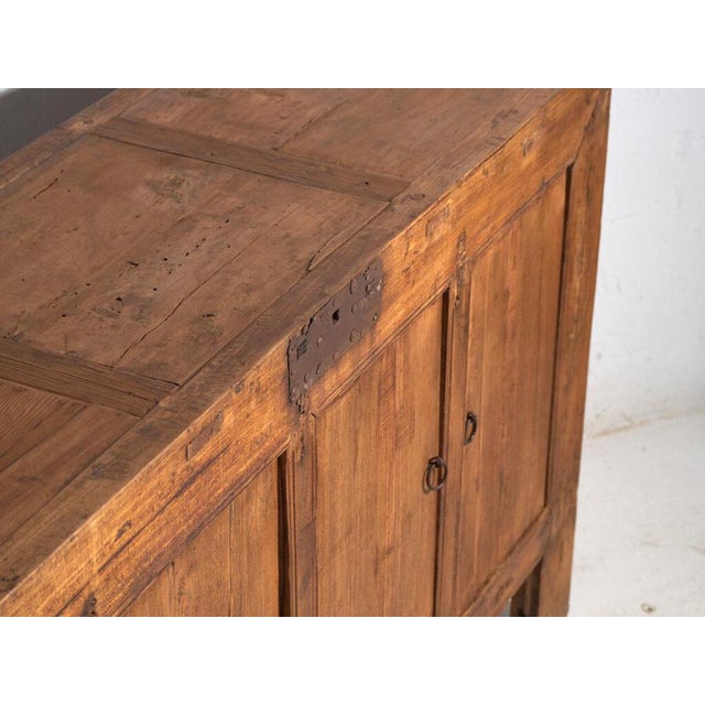 Antique Low Sideboard in Pine For Sale - Image 5 of 13