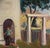 Mission San Juan Bautista, 1971 - Original Oil Painting by Gorman Woody For Sale In Monterey, CA - Image 6 of 8