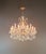 Art Deco 1920s Art Nouveau Maria Theresa Crystal Chandelier Lustre Brass Glass Antique For Sale - Image 3 of 9