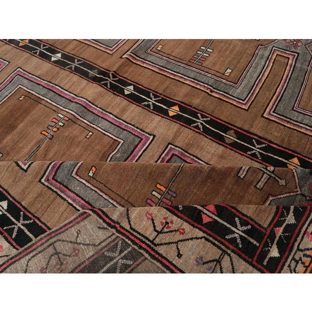 Textile Galerie Shabab Collection Mid-20th Century Turkish Anatolian Tribal Large Carpet For Sale - Image 7 of 8