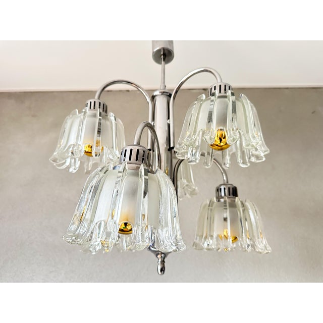 Mid-Century Modern Vintage Pendant Lamp from Doria Leuchten, 1970s For Sale - Image 3 of 15