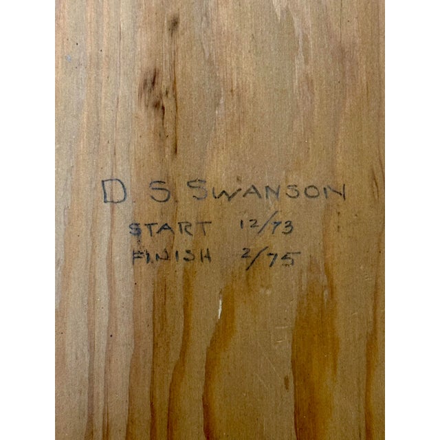 1970s Newport Rhode Island Style Kneehole Bureau. For Sale - Image 12 of 13