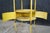 19th C French Yellow Toleware Tiered Tray Table Stand Chinoiserie Pastoral Scene For Sale - Image 18 of 18