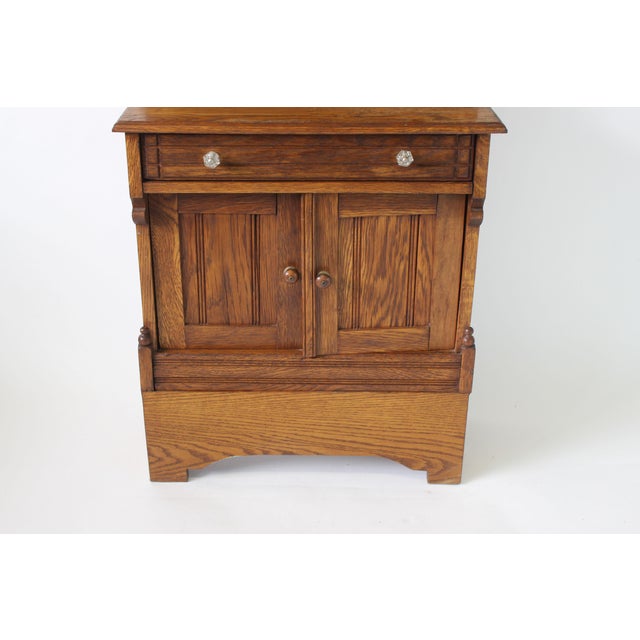Antique Traditional Salesman Sample Solid Oak Hutch Chairish