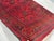 Extra-Long Red & Navy Turkmen Bukhara-Style Wool Runner, 2'8" X 19'3" For Sale - Image 9 of 16