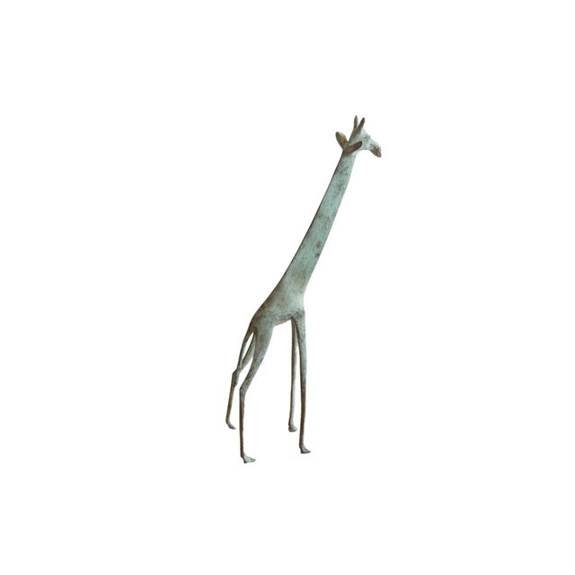 Medium Vintage African Giraffe For Sale In New York - Image 6 of 6