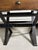 Writing Desk or Secretary Style Desk on Trestle Style Legs, 21st Century For Sale - Image 4 of 9