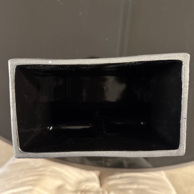 Jonathan Adler Osaka Ceramic Vase For Sale - Image 10 of 12