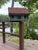 Unique Mid 20th Century Birdhouse in Robin's Egg Blue Shingled Roof For Sale - Image 12 of 12