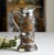 Art Nouveau Silver Overlay Oak Ewer Pitcher For Sale In San Francisco - Image 6 of 9