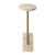 Metal Feranno Travertine Accent Table For Sale - Image 7 of 9