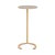 Modern Wire Wrapped Gold Leaf Martini Table For Sale - Image 3 of 6