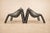 Pair of Organic-shaped Iron Armchairs with Bouclé Upholstery, Brazil, 1950s – Lot 677B For Sale - Image 9 of 18