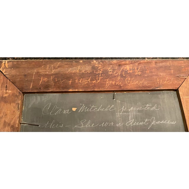 Victorian Floral Still Life Oil Painting on Board, Dated April 9, 1890, Original Gilt Gesso Frame For Sale - Image 10 of 11