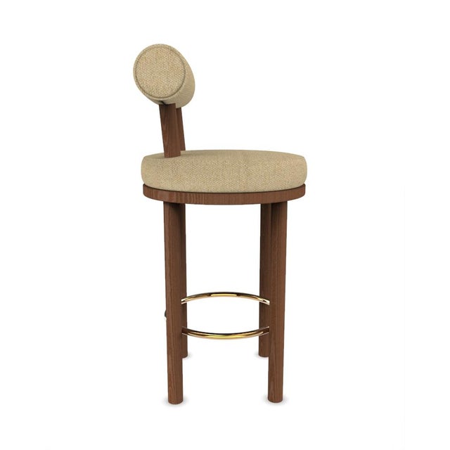 Contemporary modern moca bar chair in fabric by studio rig for collector studio a chair that mixes both modern and...