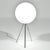 A fantastic representation of innovative lighting design and the mid-century obsession with the space race, this table...