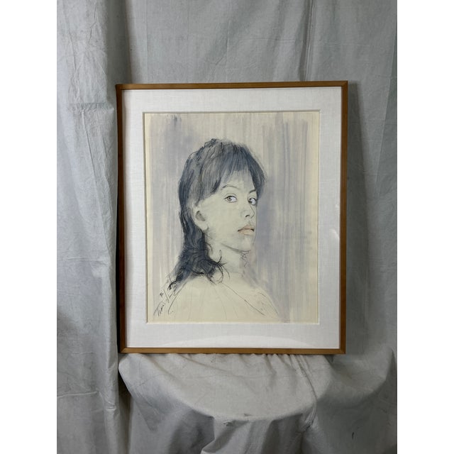 1980s Set of Four “Carmen” Works by Tomás Lasansky — Drypoint Etchings & Working Studies, Framed For Sale In Los Angeles - Image 6 of 18