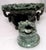Vintage Chinese Jade Incense Burner, Covered, With Tripod Feet, Foo Dog Finial and Dragon Head Loose Ring Handles For Sale - Image 10 of 16