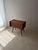 Mid-Century Drop-Front Chest in Walnut with Brass Handles For Sale - Image 15 of 16