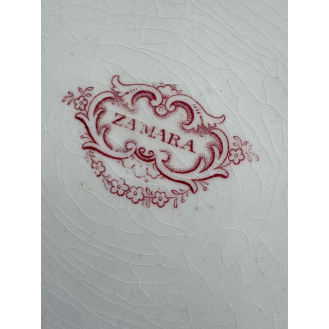 Staffordshire Ironstone Plate For Sale In Tampa - Image 6 of 6