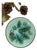 Vintage Scarab Earthenware Plate For Sale