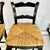 1980s Vintage Boho Chic Farmhouse Rush Seat Ladderback Barstools - A Pair For Sale - Image 14 of 17