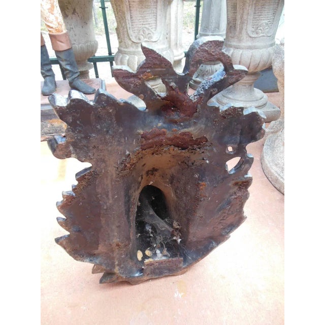 Antique Cast Iron Horse Head For Sale - Image 4 of 7
