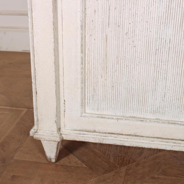 Swedish Painted Buffet, 1890s For Sale - Image 4 of 9