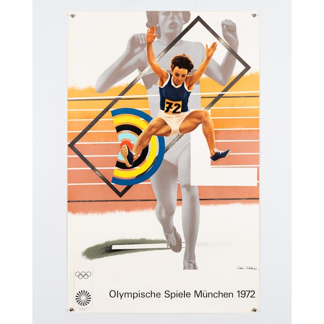 Olympia 1972 Olympic Poster from Peter Phillips For Sale - Image 3 of 9