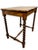 Vintage Oak Barley-Twist Side Table This elegant vintage oak side table featuring a warm, rich wood finish and distinctive...
