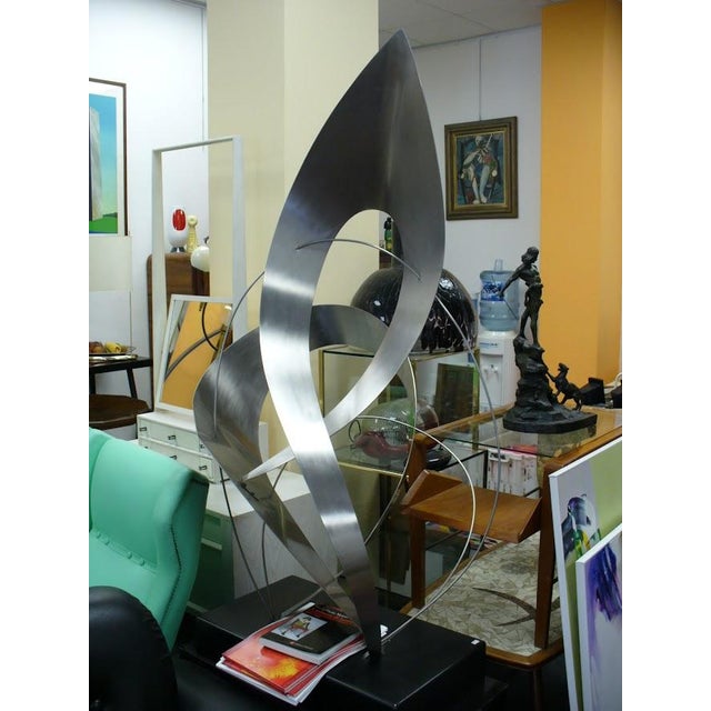 Spatialist Sculpture, 1969, Steel For Sale - Image 3 of 5