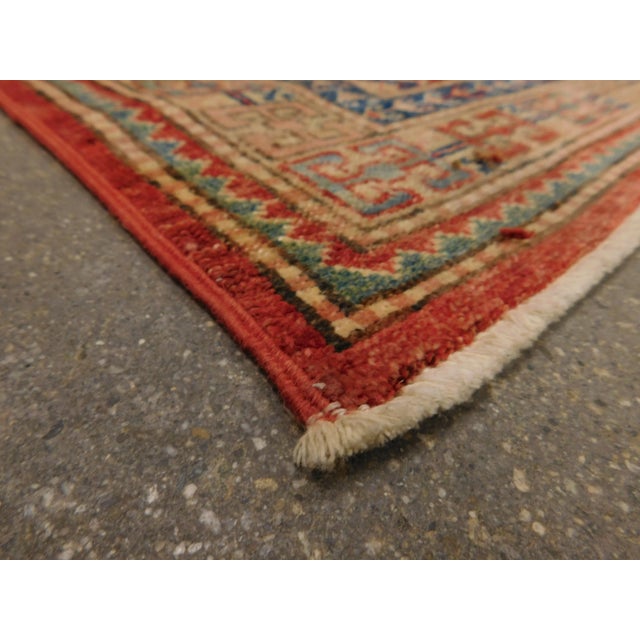 Hand Knotted Pakistan Runner For Sale - Image 9 of 12
