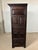 19th Century Baroque Oak Fall-Front Cabinet with Deep Carved Decoration For Sale - Image 11 of 18
