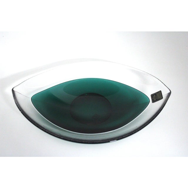 Modern Glass Plate from C.J. Riedel, 1980s For Sale - Image 3 of 10