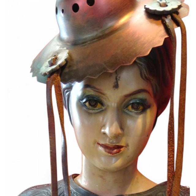 Life Size Mannequin Carnival Dummies from from Studio Shilpa Sadhana, Bombay, India, 1948, Set of 3 For Sale - Image 16 of 18