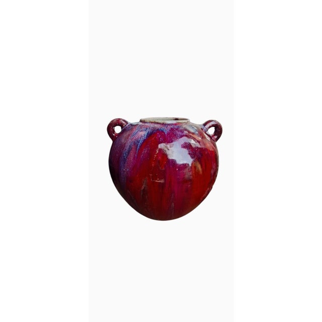 Ceramic Large Oxblood Lebes by E. Vilotte / Ciboure, 1920s For Sale - Image 7 of 7