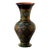 Large Hand-Painted Uzbek Arabesque Ceramic Vase, Collector Presentation For Sale