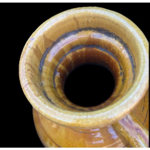 Mediterranean 19th Century Sicilian Olive Oil Amphora For Sale - Image 3 of 4