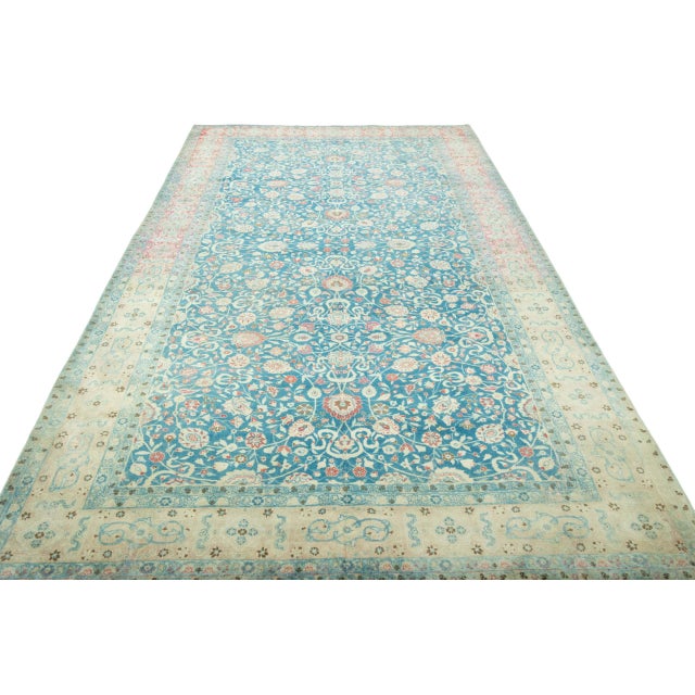 Antique Hand-Knotted Rug, 1920s For Sale - Image 3 of 12