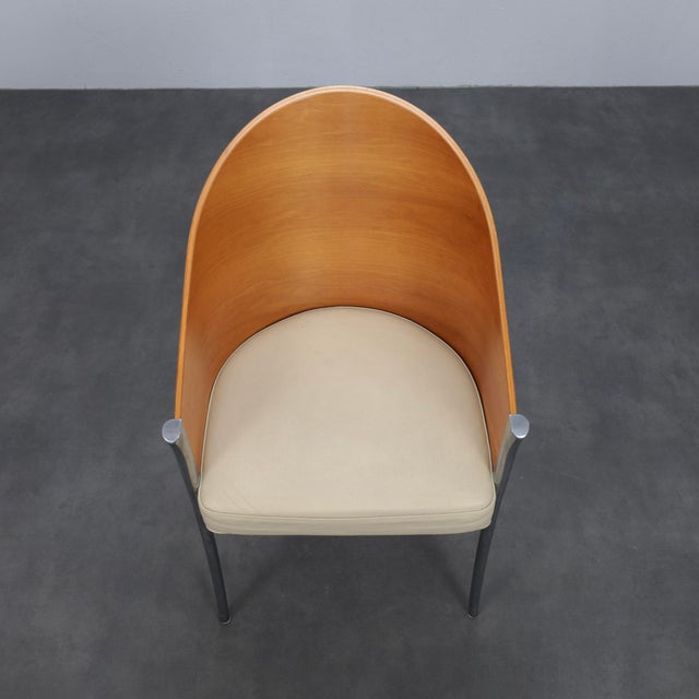 Metal King Costes Chairs by Philippe Starck for Driade, Italy, 1990s, Set of 6 For Sale - Image 7 of 12