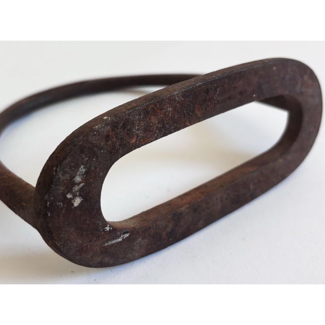 1900 - 1909 1900s Antique English Wilkinson & Kidd Equestrian Horse Saddle Stirrup, Single For Sale - Image 5 of 7