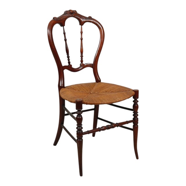 1840’s Victorian Parlor Chair For Sale