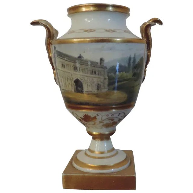 1800s English Worcester Porcelain Vase For Sale - Image 11 of 11