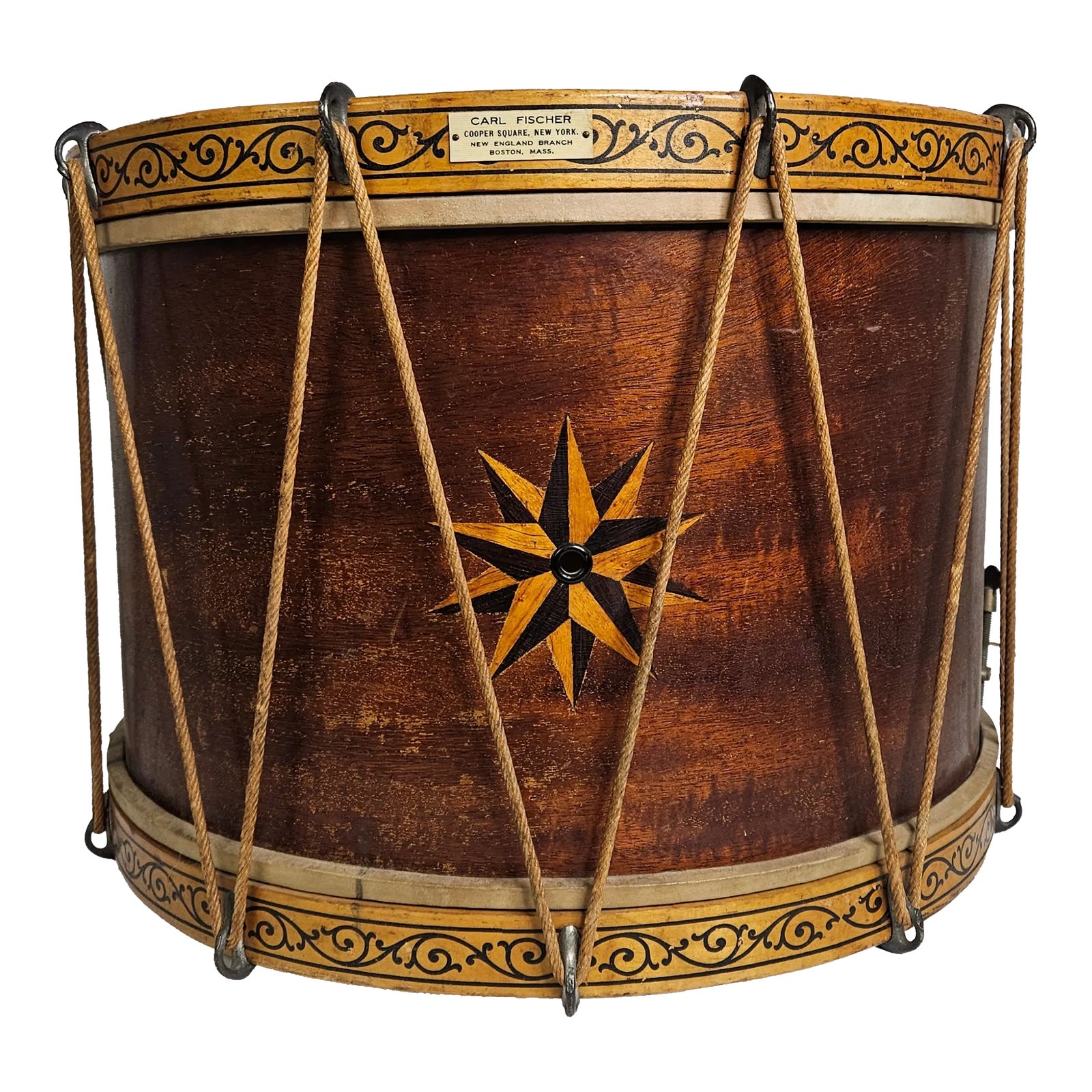 Vintage Carl Fischer Drum | Chairish