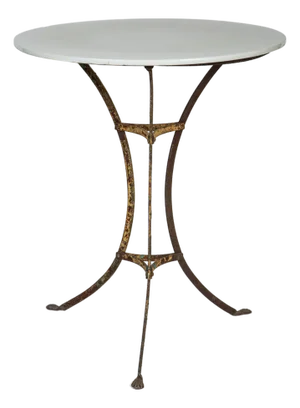 Antique Iron Garden Table, Arras, France, Circa 1900
